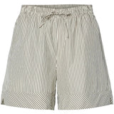 PIECES PIECES DAME SHORTS PCFEMME Shorts Birch Stripes Delicioso