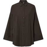 PIECES PIECES DAME SKJORTE PCJENNA Restudsalg Delicioso