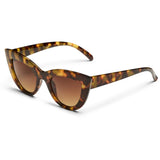 PIECES PIECES DAME SOLBRILLER PCDONAI Sunglasses Black TURTLE