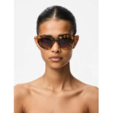PIECES PIECES DAME SOLBRILLER PCDONAI Sunglasses Black TURTLE
