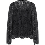 PIECES PIECES DAME TOP PCOLLINE Restudsalg Black