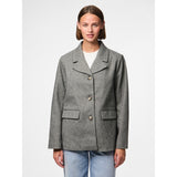 PIECES PIECES Dame Jakke PCBianca Blazer Black Melange