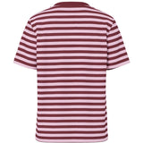 PIECES PIECES Dame T-Shirts PCRia T-shirt Tawny Port ROSEATE SPOONBILL
