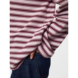 PIECES PIECES dame Bluse PCSADIE Blouse Tawny Port 3 ROSEATE SPOONBILL