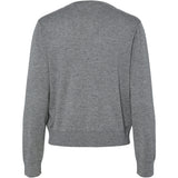 PIECES PIECES dame bluse PCNATALIE Knit Medium grey melange