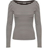 PIECES PIECES dame bluse PCSOF Blouse Hot Fudge COCONUT MILK