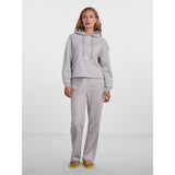 PIECES PIECES dame bukser PCCHILLI Sweatpant Light Grey Melange