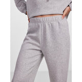 PIECES PIECES dame bukser PCCHILLI Sweatpant Light Grey Melange