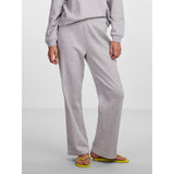 PIECES PIECES dame bukser PCCHILLI Sweatpant Light Grey Melange
