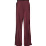 PIECES PIECES dame bukser PCFELICIA Restudsalg Tawny Port Pinkaboo/white stripe