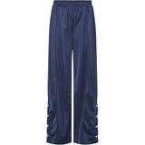 PIECES PIECES dame bukser PCGRACE Pant Maritime Blue Cashmere blue stripe