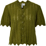 PIECES PIECES dame cardigan PCADA Cardigan Sphagnum