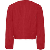 PIECES PIECES dame cardigan PCJYDA Cardigan High risk red