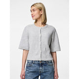 PIECES PIECES dame cardigan PCSILLY Cardigan Light Grey Melange