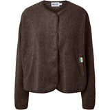 PIECES PIECES dame jakke PCKATTY Jacket Hot Fudge