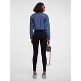 PIECES PIECES dame jeans PCDELLY Restudsalg Black