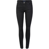 PIECES PIECES dame jeans PCDELLY Restudsalg Black