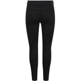 PIECES PIECES dame jeans PCDELLY Restudsalg Black Denim