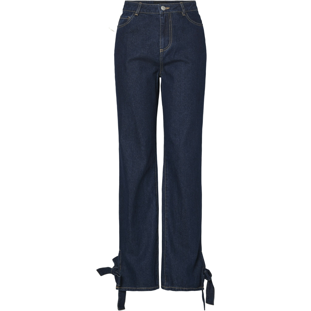 PIECES dam shorts PCASTA - Black LEO DENIM