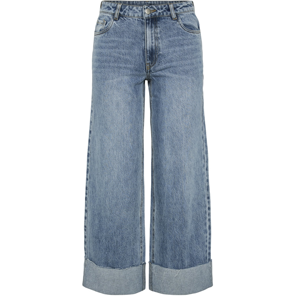 Pieces - Pcfranna Sl Long Dress - 5154380 Light Blue Denim