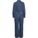 PIECES PIECES dame jumpsuit PCADINA Restudsalg Medium blue denim