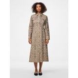 PIECES PIECES dame kjole PCFIA Restudsalg Black Leo