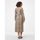 PIECES PIECES dame kjole PCFIA Restudsalg Black Leo