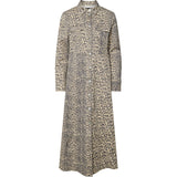 PIECES PIECES dame kjole PCFIA Restudsalg Black Leo