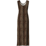 PIECES PIECES dame kjole PCFLORA Dress Black Leo