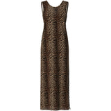 PIECES PIECES dame kjole PCFLORA Dress Black Leo