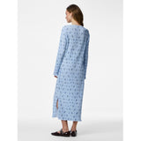 PIECES PIECES dame kjole PCFLORA Restudsalg French Vanilla FLOWER