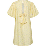 PIECES PIECES dame kjole PCGRIFFIN Dress French Vanilla Pink roses
