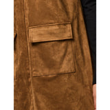 PIECES PIECES dame kjole PCJUNO Restudsalg Amber Brown