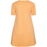 PIECES PIECES dame kjole PCMYNTE Restudsalg Orange Chiffon