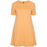 PIECES PIECES dame kjole PCMYNTE Restudsalg Orange Chiffon