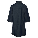 PIECES PIECES dame kjole PCNEVIN Restudsalg Dark Blue Denim