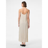 PIECES PIECES dame kjole PCPIA Restudsalg Birch Melange