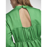 PIECES PIECES dame kjole PCSENA Dress Fern Green