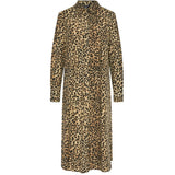 PIECES PIECES dame kjole PCSLOE Restudsalg Tannin