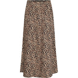 PIECES PIECES dame nederdel PCFRANAN Restudsalg Black Leo