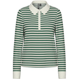 PIECES PIECES dame polo PCDONNA Polo Hunter Green Coconut Milk