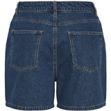 PIECES PIECES dame shorts PCABBI Restudsalg Medium blue denim