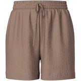 PIECES PIECES dame shorts PCSASTINA Shorts Coffee Quartz