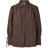 PIECES PIECES dame skjorte PCMAYA Shirt Hot Fudge Birch