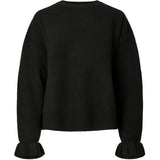 PIECES PIECES dame strik PCSALLY Knit Black