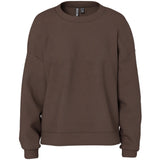 PIECES PIECES dame sweatshirt PCCHILLI Sweatshirt Hot Fudge
