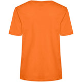 PIECES PIECES dame t-shirt PCRIA T-shirt Persimmon Orange