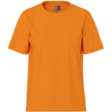 PIECES PIECES dame t-shirt PCRIA T-shirt Russet Orange