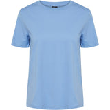 PIECES PIECES dame t-shirt PCRIA T-shirt Vista Blue