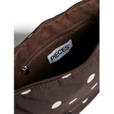 PIECES PIECES dame taske PCAMANDA Bag Hot Fudge Birch dots